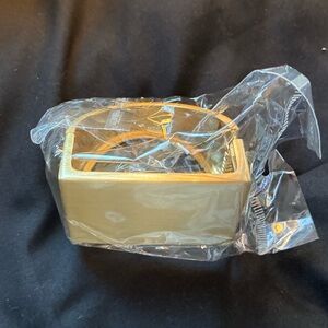 Oversized Golden Bangle Bracelet